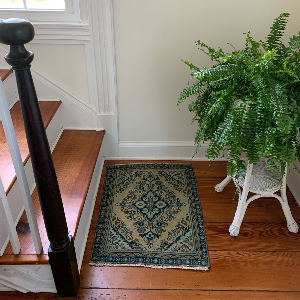 Beautiful One-of-a-kind Vintage Turkish Rug
